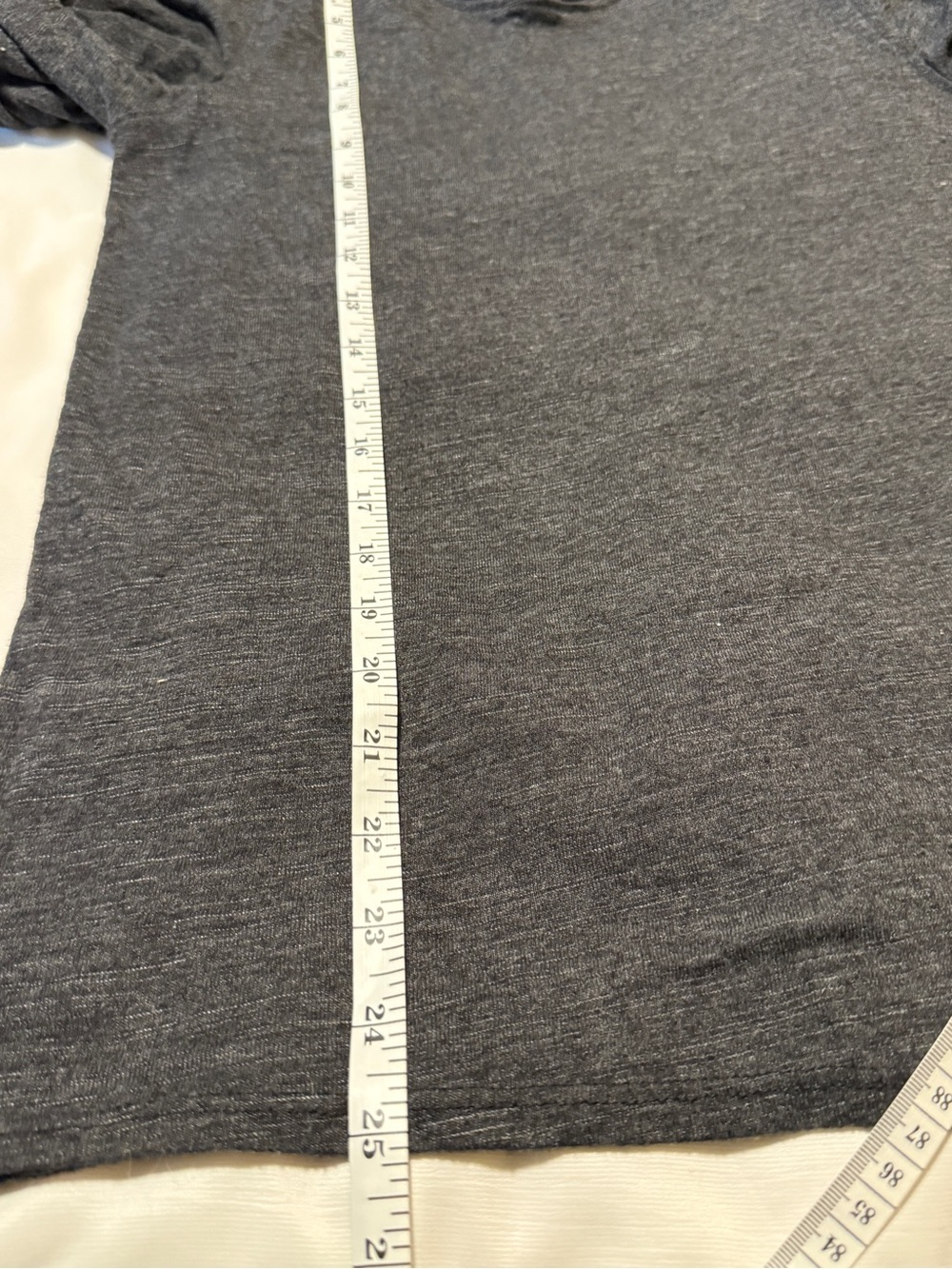 Free People We The Free Ruched Sleeve Top Womens Small Gray - Picture 7 of 7
